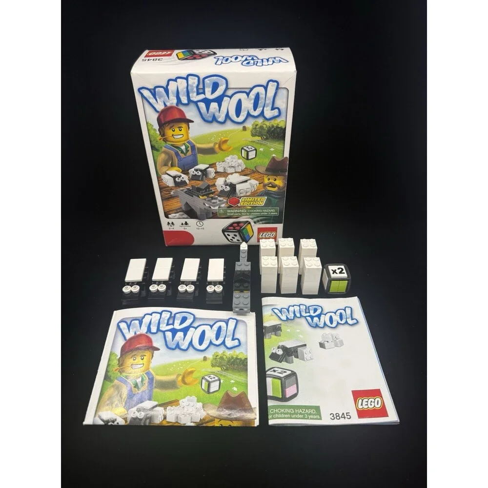 LEGO Games Board Game Wild Wool Limited Edition # 3845 Open Box COMPLETE - Picture 1 of 6